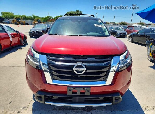 5N1DR3CA3PC225045 2023 NISSAN PATHFINDER Red Rear view