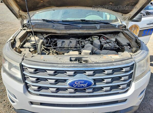 1FM5K7B86HGD42093 2017 FORD EXPLORER White 