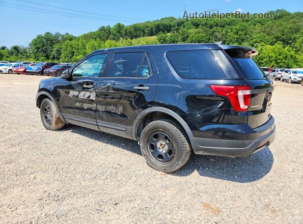 1FM5K8AR0JGC76226 2018 FORD EXPLORER Black Tył prawy