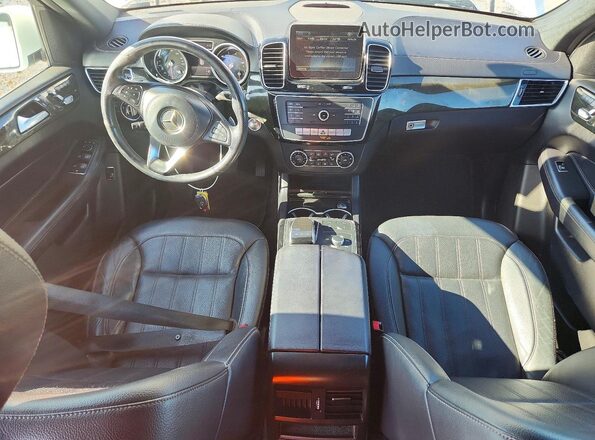4JGDF6EE9HA945814 2017 MERCEDES-BENZ GLS White ხელსაწყოთა პანელის ხედი