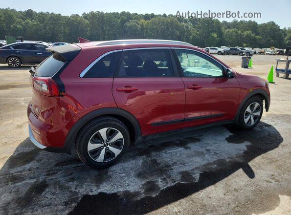 KNDCB3LC9H5050005 2017 KIA NIRO Red Przód prawy