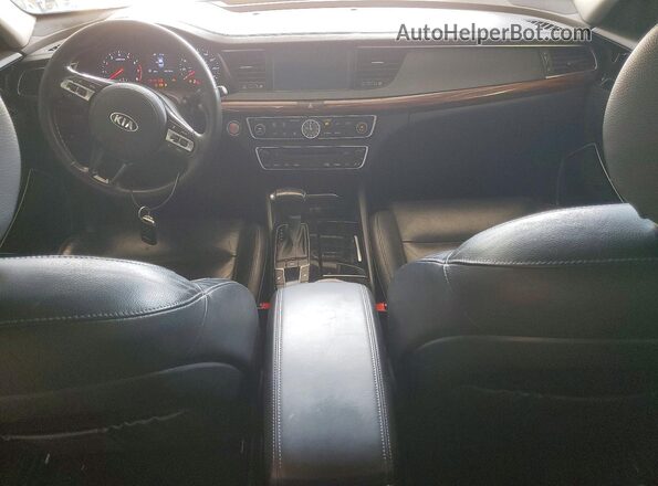 KNALC4J13H5045268 2017 KIA CADENZA Silver Instrument cluster view