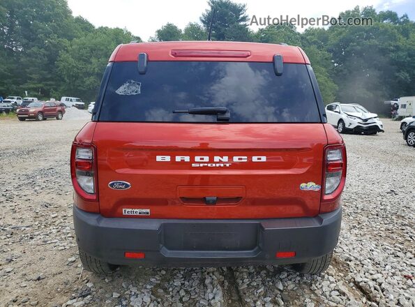 3FMCR9B63RRE55233 2024 FORD BRONCO Red წინა სალონის ხედი