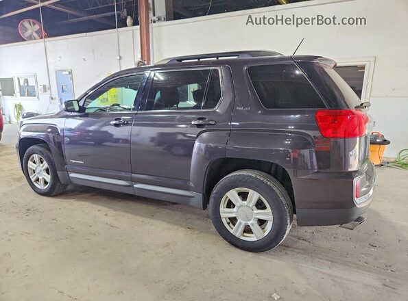 2GKFLTE34G6350288 2016 GMC TERRAIN Черный Задняя правая четверть