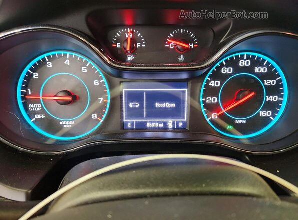 1G1BC5SM3H7140603 2017 CHEVROLET CRUZE Red Widok tylnych siedzeń