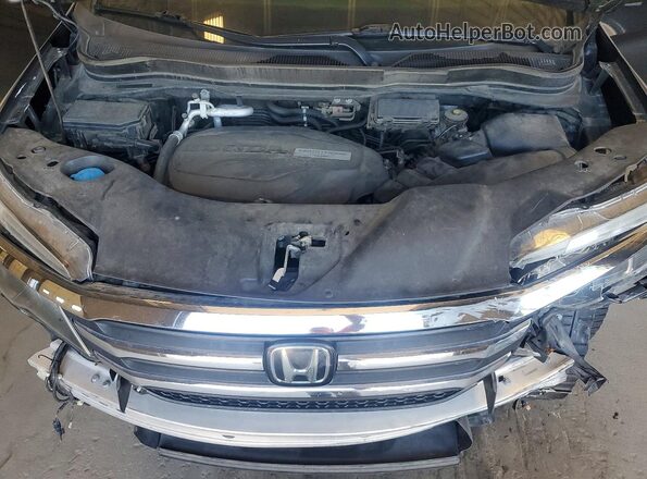 5FNYF6H63GB060282 2016 HONDA PILOT Black Вид наклейки з VIN-кодом