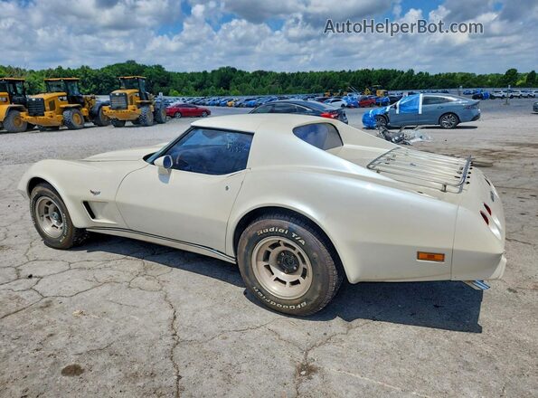 1Z37L7S438496 1977 CHEVROLET CORVETTE White Rear right