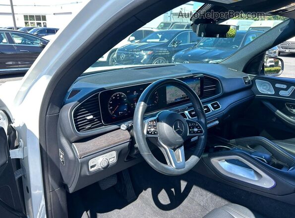 4JGFB5KB7NA705889 2022 MERCEDES-BENZ GLE White Widok zestawu wskaźników