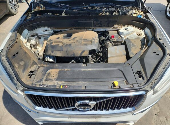 YV4A22PKXJ1333641 2018 VOLVO XC90 White Vista de la etiqueta del VIN