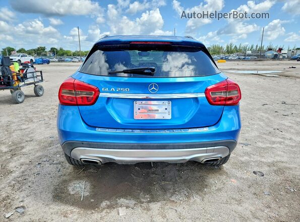 WDCTG4EB3GJ208902 2016 MERCEDES-BENZ GLA Blue Widok z tyłu