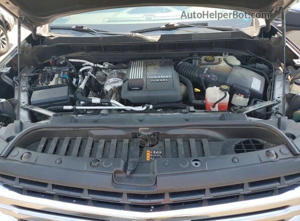 1GCUYDET6MZ437586 2021 CHEVROLET SILVERADO Silver Вид підкапотного простору