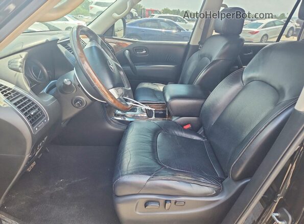JN8AZ2NC2G9400970 2016 INFINITI QX80 Black Dashboard view