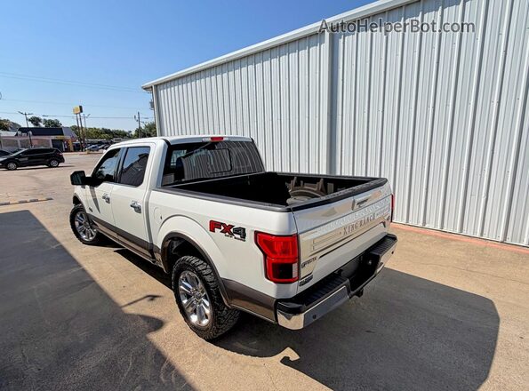 1FTEW1E55KFC64829 2019 FORD F150 White Delantero derecho
