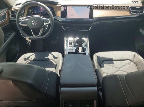 1V2HN2CA2TC542268 2026 VOLKSWAGEN ATLAS Blue Widok zestawu wskaźników