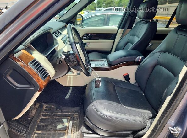 SALGS2RU8LA598291 2020 LAND ROVER RANGE ROVER Синий Вид панели приборов