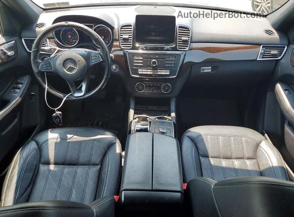 4JGDA5HB2GA802275 2016 MERCEDES-BENZ GLE Silver Instrument cluster view