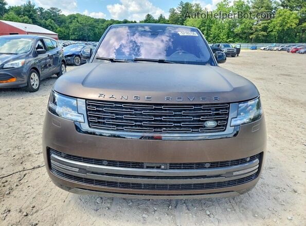 SALKPBE79PA070471 2023 LAND ROVER RANGE Brown წინა ხედი