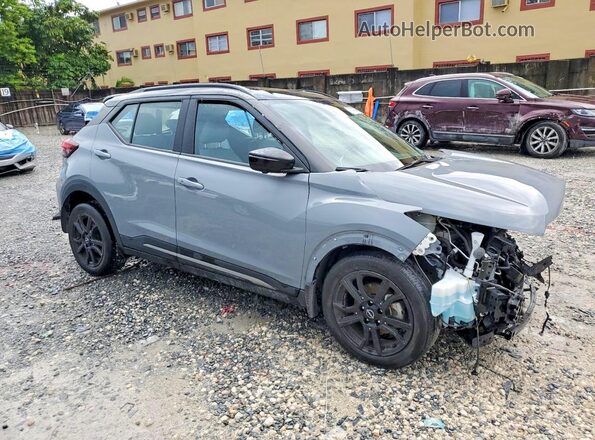3N1CP5DV4PL489465 2023 NISSAN KICKS Silver წინა ხედი