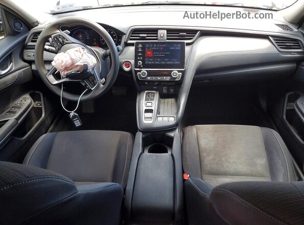 19XZE4F57LE001046 2020 HONDA INSIGHT Gray Առջևի վահանակի տեսք