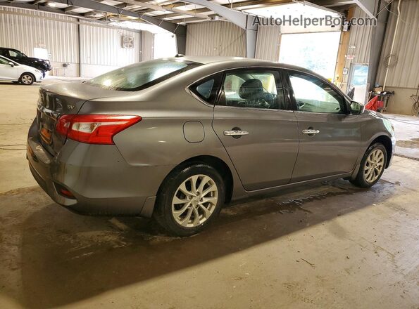 3N1AB7AP1KY239619 2019 NISSAN SENTRA Gray წინა მარჯვენა
