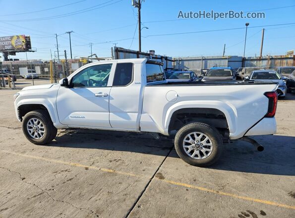3TYJBAFN0ST017036 2025 TOYOTA TACOMA White უკანა მარჯვენა