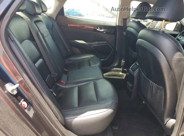 KNALB4J13H5042891 2017 KIA CADENZA Gray Vista interior trasera