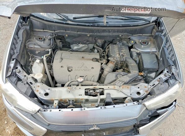 JA4AP3AU9HZ014144 2017 MITSUBISHI OUTLANDER Серый Вид наклейки с VIN-кодом