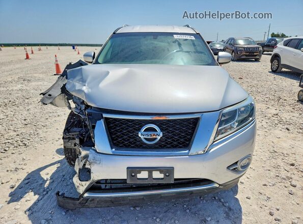 5N1AR2MN7GC637029 2016 NISSAN PATHFINDER Silver Вид ззаду