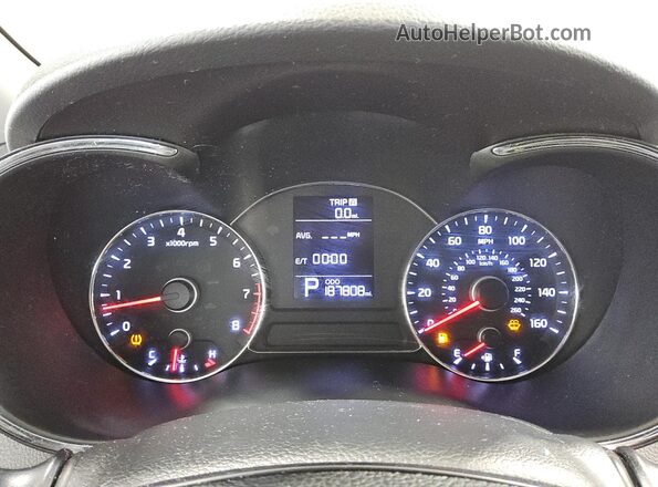 KNAFK4A64G5562377 2016 KIA FORTE Red 