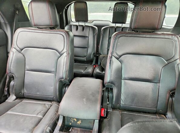 1FM5K8GT3GGA84584 2016 FORD EXPLORER Black Vista interior trasera