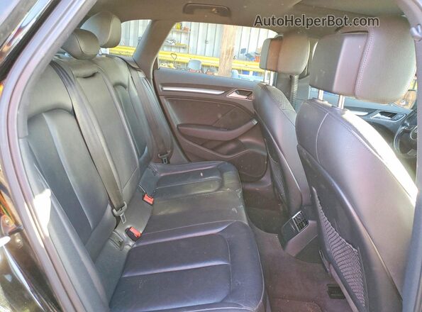 WAUVPBFF6GA092824 2016 AUDI A3 Black Widok wnętrza z tyłu
