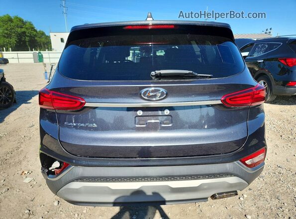 5NMS33AD0LH227888 2020 HYUNDAI SANTA FE Black Front interior view