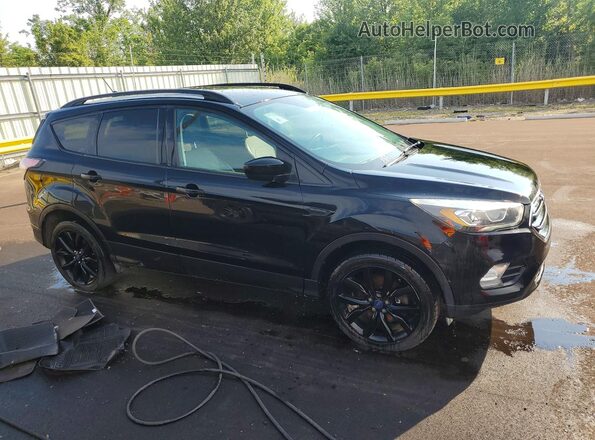 1FMCU9GDXJUB10770 2018 FORD ESCAPE Black Delantero derecho
