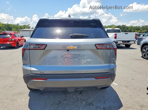 3GNAXPEG1SL285125 2025 CHEVROLET EQUINOX Silver Widok wnętrza z przodu