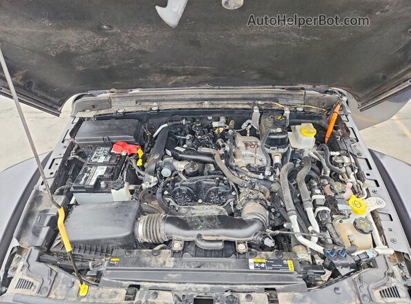 1C4JJXP65MW749934 2021 JEEP WRANGLER Gray Вид наклейки з VIN-кодом