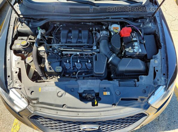 1FAHP2MK8JG133688 2018 FORD TAURUS Black ძრავის განყოფილების ხედი