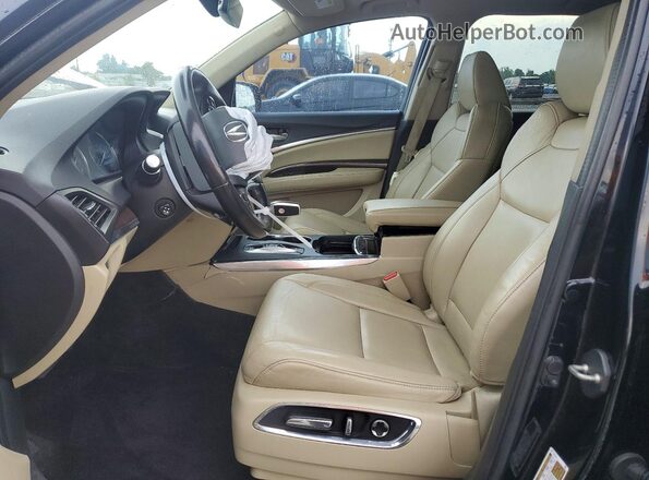 5J8YD3H38LL010612 2020 ACURA MDX Black წინა პანელის ხედი