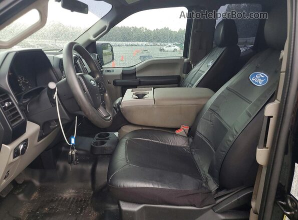 1FTEX1CP7GFB43437 2016 FORD F150 Black Vista interior trasera