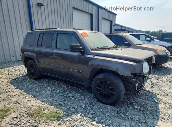 1C4NJPBAXHD161722 2017 JEEP PATRIOT Серый Вид спереди