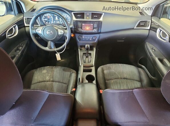 3N1AB7AP5HY351610 2017 NISSAN SENTRA White Vista del cuadro de instrumentos