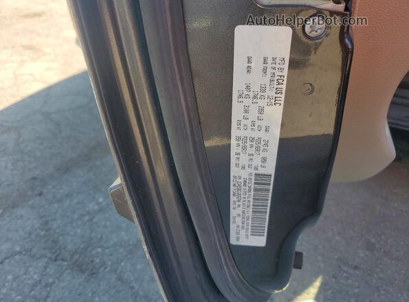 2C4RDGBG1GR262740 2016 DODGE CARAVAN Black Widok wnętrza 360 stopni