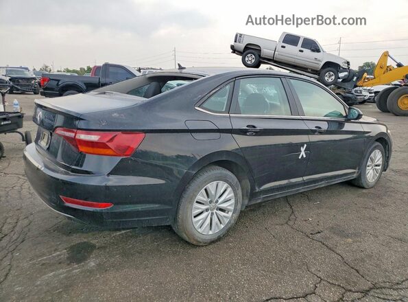 3VWN57BU6KM100391 2019 VOLKSWAGEN JETTA Black Delantero derecho