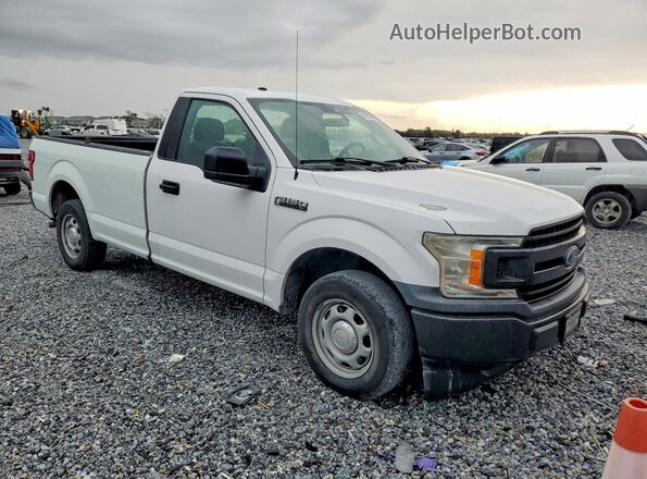 1FTMF1CB7KKE68494 2019 FORD F150 White Вид спереду