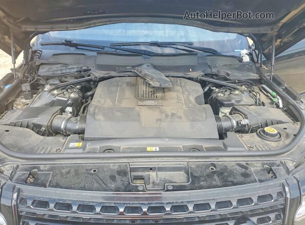 SALGS5FE1HA362653 2017 LAND ROVER RANGE ROVER Black Вид підкапотного простору