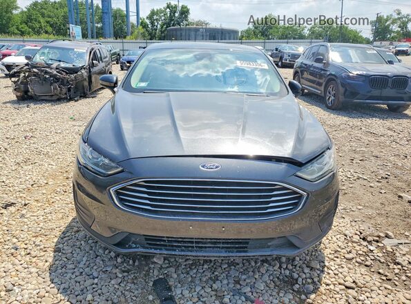 3FA6P0HDXLR172849 2020 FORD FUSION Gray Rear view