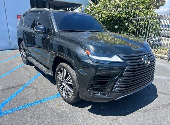 jtjgb7cx5r4065214 2024 LEXUS LX Черный Задняя левая четверть