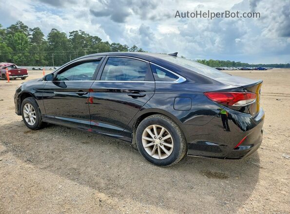 5NPE24AF2KH777098 2019 HYUNDAI SONATA Black Trasero derecho