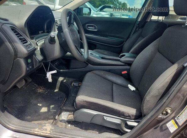 3CZRU5H52GM747433 2016 HONDA HR-V Charcoal Առջևի վահանակի տեսք