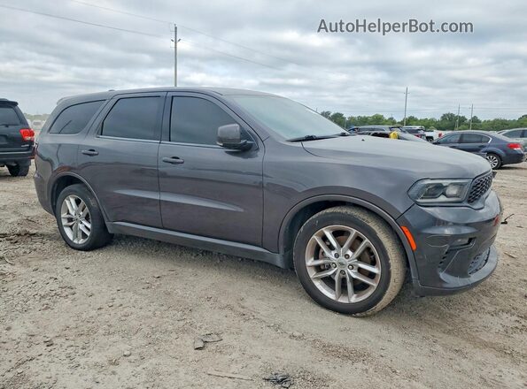 1C4RDHDG1MC608177 2021 DODGE DURANGO Серый Вид спереди