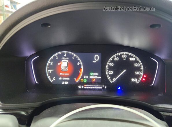 19XFL2H85TE005472 2026 HONDA CIVIC Blue უკანა სავარძლების ხედი